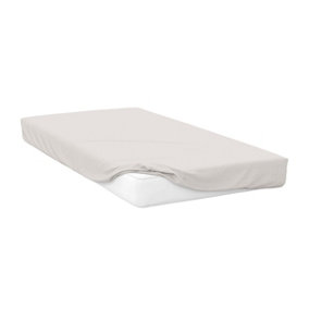 Belledorm 400 Thread Count Egyptian Cotton Fitted Sheet Ivory (Double)