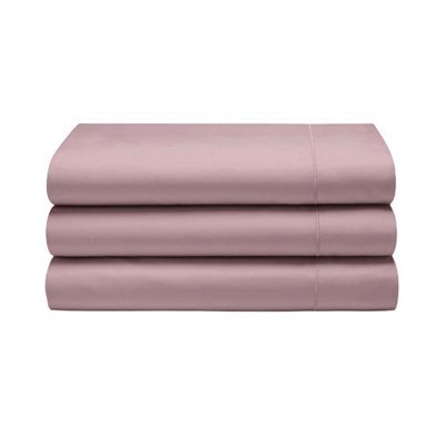 Belledorm 400 Thread Count Egyptian Cotton Flat Sheet Blush (Superking)