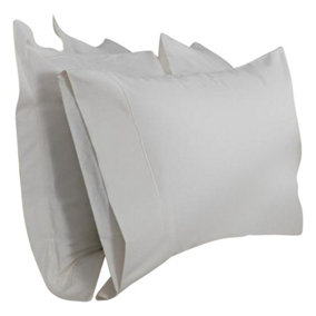Belledorm 400 Thread Count Egyptian Cotton Housewife Pillowcase Ivory (One Size)