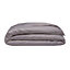 Belledorm 400 Thread Count Egyptian Cotton Oxford Duvet Cover Pewter (Double)