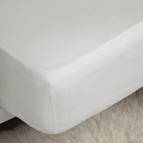 Belledorm 400 Thread Count Egyptian Cotton Ultra Deep Fitted Sheet Ivory (Single)