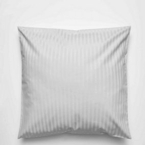 Belledorm 540 Thread Count Satin Stripe Continental Pillowcase Platinum (One Size)