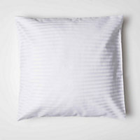 Belledorm 540 Thread Count Satin Stripe Continental Pillowcase White (One Size)