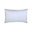 Belledorm 540 Thread Count Satin Stripe Housewife Pillowcases (Pair) White (One Size)