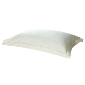 Belledorm 540 Thread Count Satin Stripe Oxford Pillowcase Ivory (One Size)