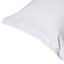 Belledorm 540 Thread Count Satin Stripe Oxford Pillowcase White (One Size)