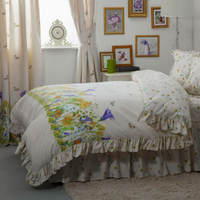 Belledorm Bluebell Meadow Duvet Cover Ivory (Double)