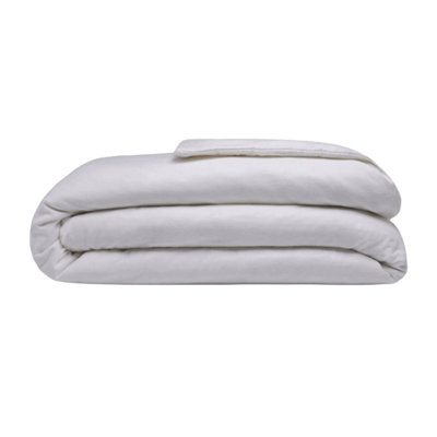Belledorm Brushed Cotton Duvet Cover Grey (Double) DIY at B&Q