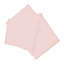 Belledorm Brushed Cotton Flat Sheet Powder Pink (Kingsize)