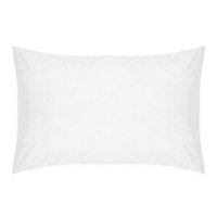 Belledorm Cotton Percale Housewife Pillowcase Pair White (One Size)