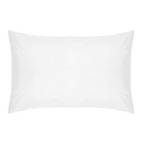 Belledorm Cotton Percale Housewife Pillowcase Pair White (One Size)