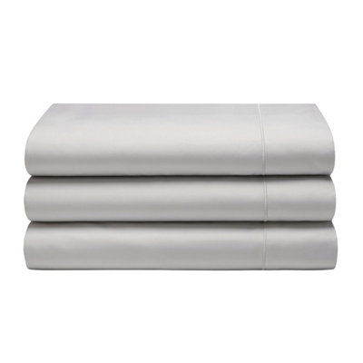Belledorm Cotton Sateen 1000 Thread Count Flat Sheet Ivory (Double)