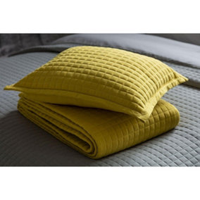 Belledorm Crompton Filled Cushion Saffron Yellow (One Size)