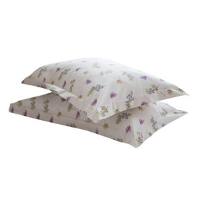 Belledorm Delphine Oxford Pillowcase (1 Pair) Multicoloured (51cm X 76cm)