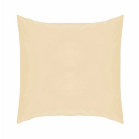 Belledorm Easycare Percale Continental Pillowcase Cream (One Size)