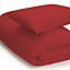 Belledorm Easycare Percale Duvet Cover Red (Double)
