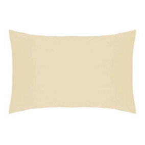 Belledorm Easycare Percale Housewife Pillowcase Cream (One Size)