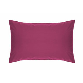 Belledorm Easycare Percale Housewife Pillowcase Fuchsia (One Size)