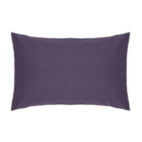 Belledorm Easycare Percale Housewife Pillowcase Mauve (One Size)