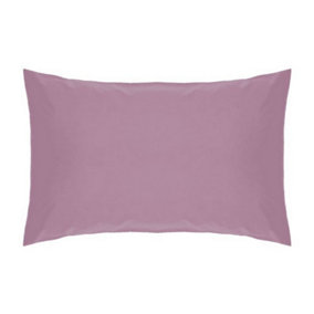 Belledorm Easycare Percale Housewife Pillowcase Misty Rose (One Size)