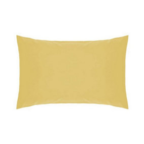 Belledorm Easycare Percale Housewife Pillowcase Saffron (One Size)