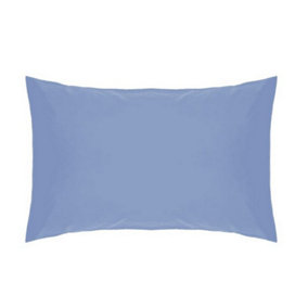 Belledorm Easycare Percale Housewife Pillowcase Sky Blue (One Size)