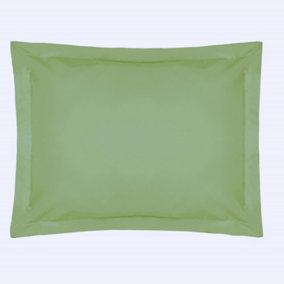 Belledorm Easycare Percale Oxford Pillowcase Olive (One Size)