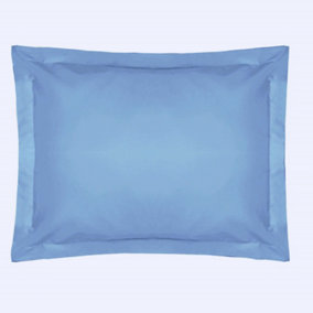 Belledorm Easycare Percale Oxford Pillowcase Sky Blue (One Size)