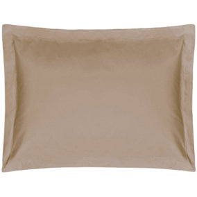 Belledorm Easycare Percale Oxford Pillowcase Walnut Whip (One Size)