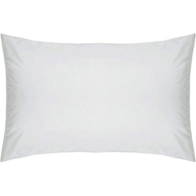 Belledorm Housewife Pillowcase (Pack of 2) Cloud Grey (51cm x 76cm)