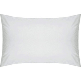 Belledorm Housewife Pillowcase (Pack of 2) Cloud Grey (51cm x 76cm)