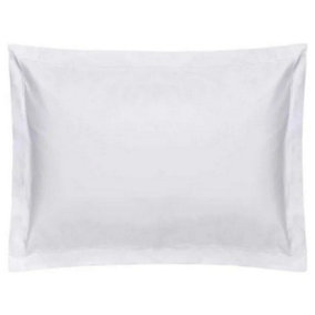 Belledorm Oxford Pillowcase White (76cm x 51cm)
