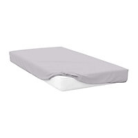 Belledorm Percale Fitted Sheet Cloud Grey (King/Super King)