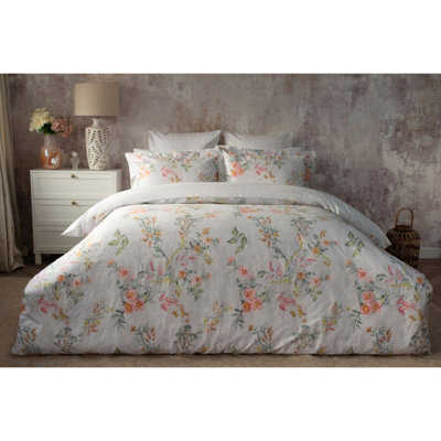 Belledorm Rieva Floral Duvet Cover Set Multicoloured (Superking)