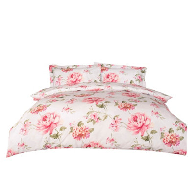 Belledorm Saara Duvet Cover Set Blush (King)