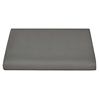 Belledorm Sateen Flat Sheet Platinum Grey (King)