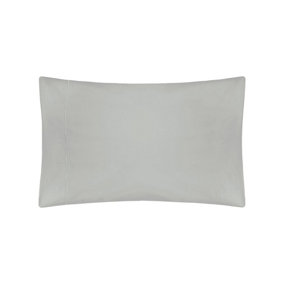 Belledorm Sateen Housewife Pillowcase Platinum Grey (One Size)