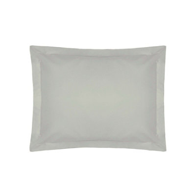 Belledorm Sateen Oxford Pillowcase Platinum Grey (One Size)