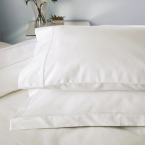 Belledorm Ultralux 1000 Thread Count Housewife Pillowcase (Pair) Ivory (One Size)