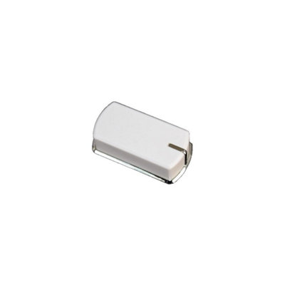 Belling Compatible White Silver Oven Cooker Hob Grill Control Knob Pack of 1 by Ufixt