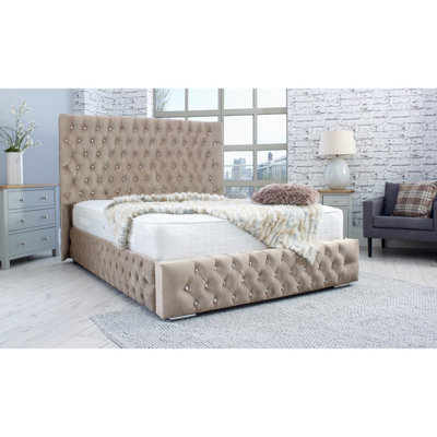 Mink velvet deals headboard