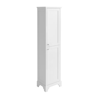 Belmont Tall Storage Unit in White DIY at B&Q