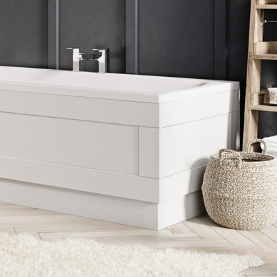 Belmont Traditional White End Bath Panel (W)800mm