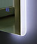 BELOFAY 390x500mm Jasmine Illuminated Bathroom LED with Mirror Demister Pad, Dimmable LED Anti-fog Tempered Wall Mirrors