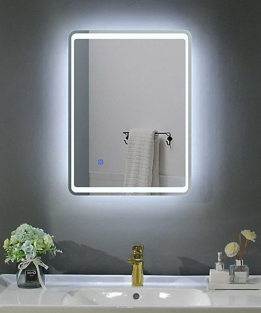 BELOFAY 600x800mm Aura Illuminated Bathroom LED with Mirror