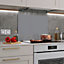 BELOFAY 60x75 Purple Glass Splashback for Kitchen 6mm Tempered Glass Heat Resistant Splashback for Cookers