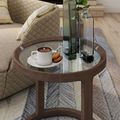 70cm round store coffee table