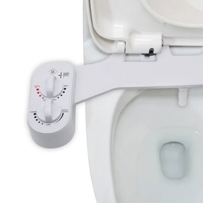BELOFAY Bidet Attachment for Toilet UK, Hot & Cold Water, Non
