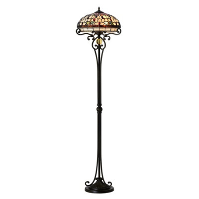 BELOFAY Tiffany Floor Lamps, Antique Stained Glass Handmade Tiffany ...