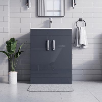 BELOFAY Under Sink Bathroom Cabinet Floor Standing Storage Cupboard ...